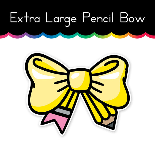Extra Large Pencil Bow 