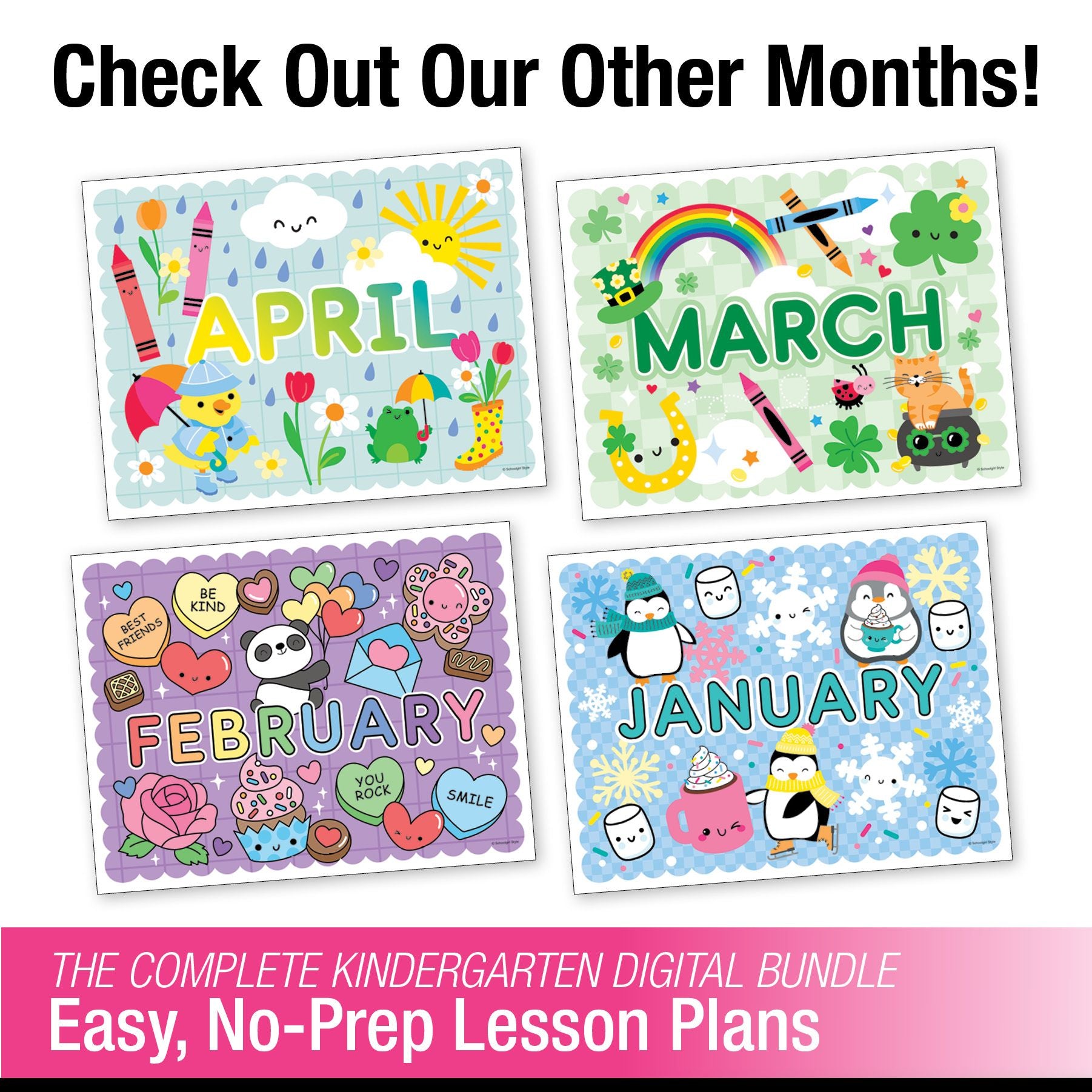 Printable Kindergarten May Homeschool Curriculum Bundle