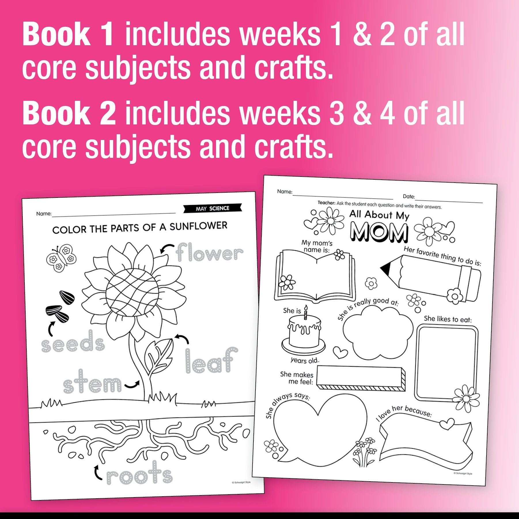 Ultimate Kindergarten May Homeschool Curriculum Bundle