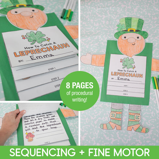 Printable March How To Catch A Leprechaun Craftivity