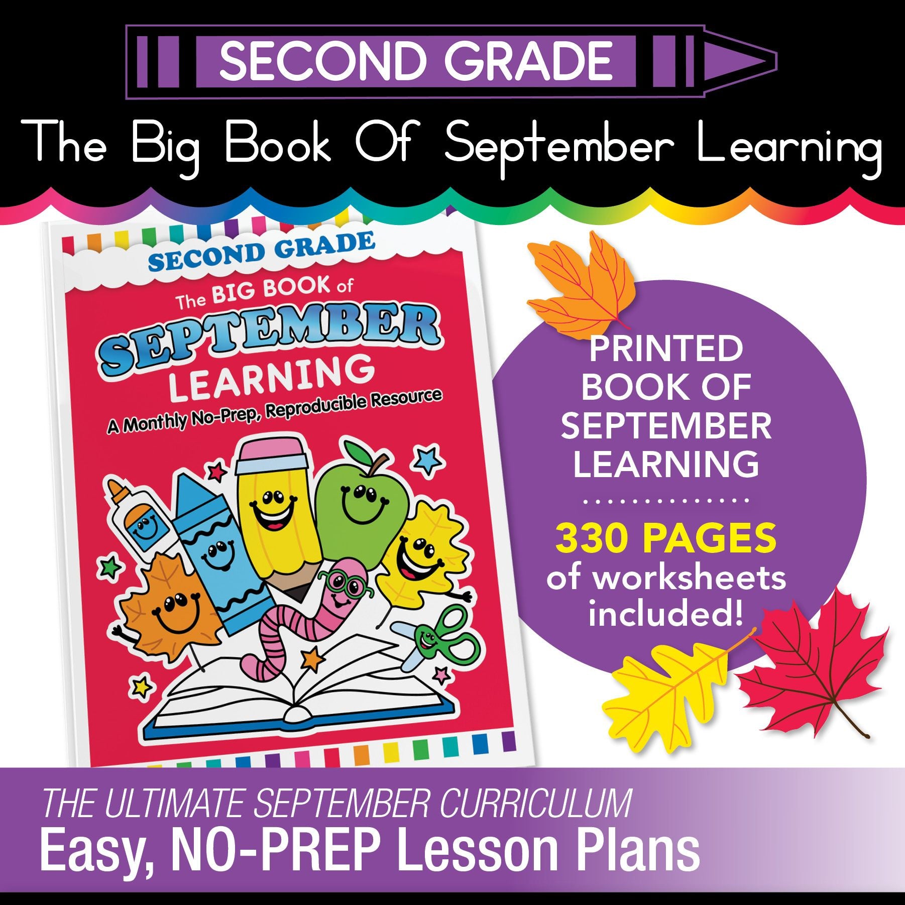 The Big Book of September Learning Second Grade