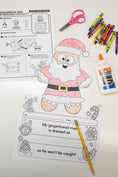 Load image into Gallery viewer, Printable December Gingerbread Men In Disguise Craft
