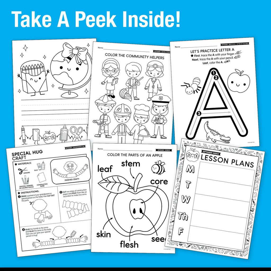 The Big Book of September Learning Preschool