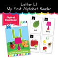 Load image into Gallery viewer, My first alphabet reader letter Ll
