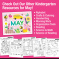Load image into Gallery viewer, Printable Kindergarten May Daily Sight Words

