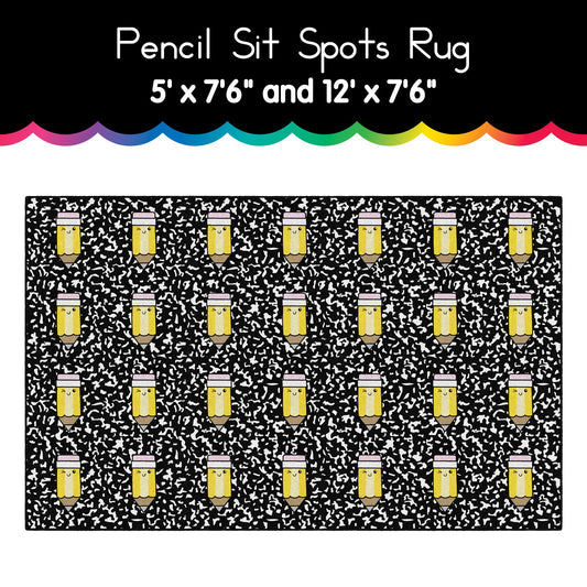 Pencil Sit Spots Rug