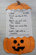 Load image into Gallery viewer, Printable Perfect Jack-O'-Lantern Craftivity
