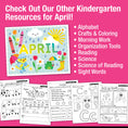 Load image into Gallery viewer, Printable Kindergarten April Daily Math
