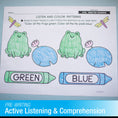 Load image into Gallery viewer, Printable Preschool April Directed Drawing Worksheets
