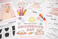 Load image into Gallery viewer, Printable February Groundhog Day Activity Pack
