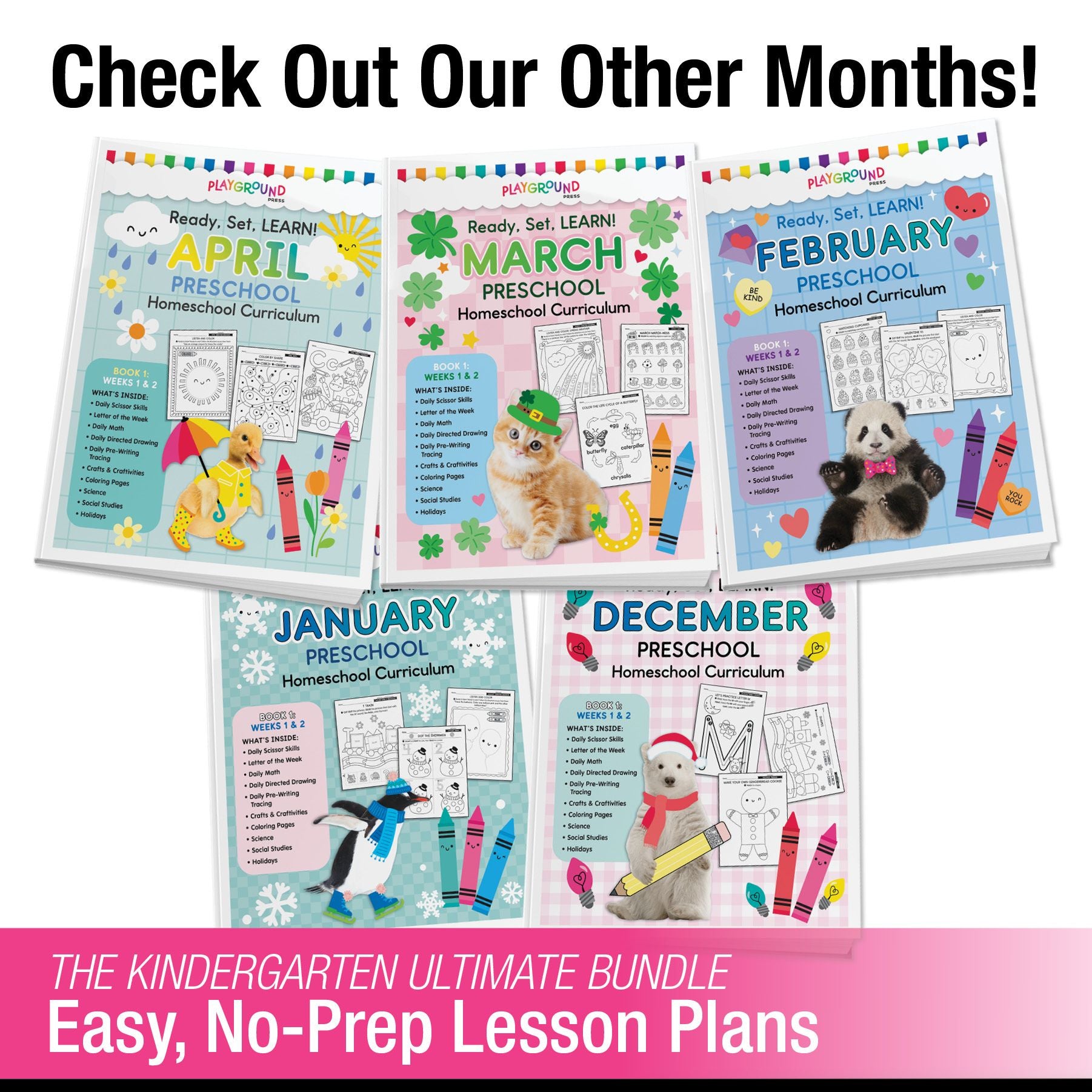 Ultimate Kindergarten May Homeschool Curriculum Bundle