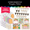 Load image into Gallery viewer, Printable October Dramatic Play Pumpkin Patch
