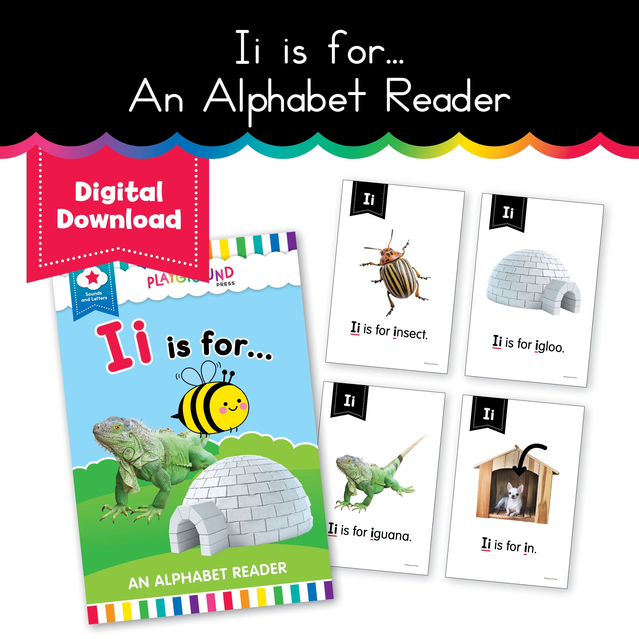 Ii is for...an alphabet reader