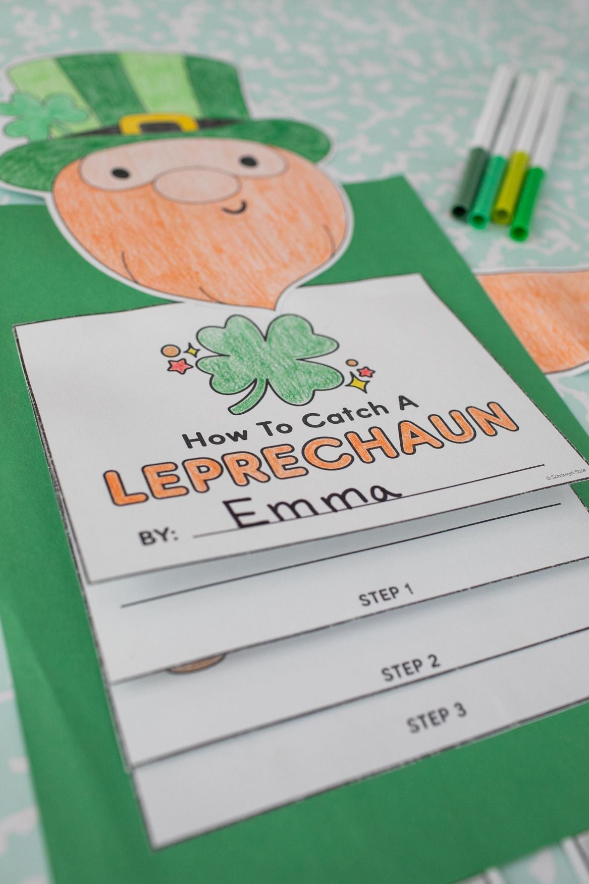 Printable March How To Catch A Leprechaun Craftivity