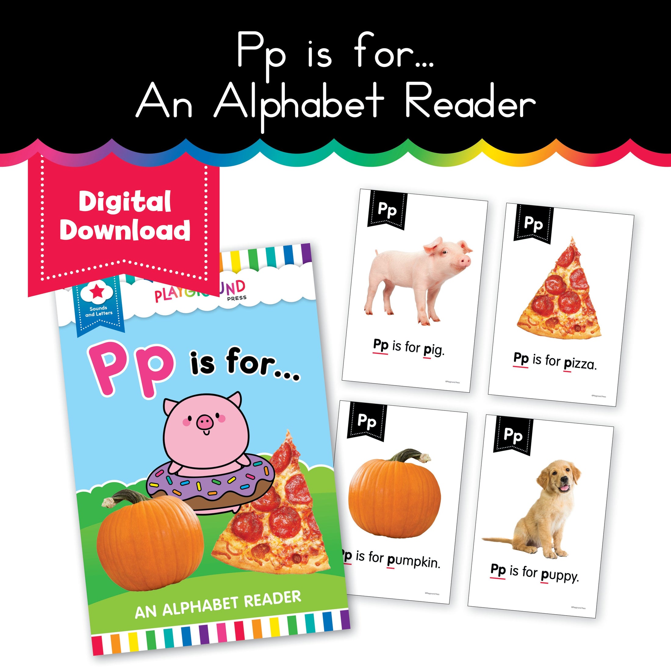 Pp is for...an alphabet reader