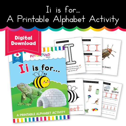 S.T.A.R. Reading: Ii is For... A Printable Alphabet Activity - Book 3