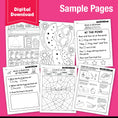 Load image into Gallery viewer, Printable Bridge To First Grade Digital Summer Workbook
