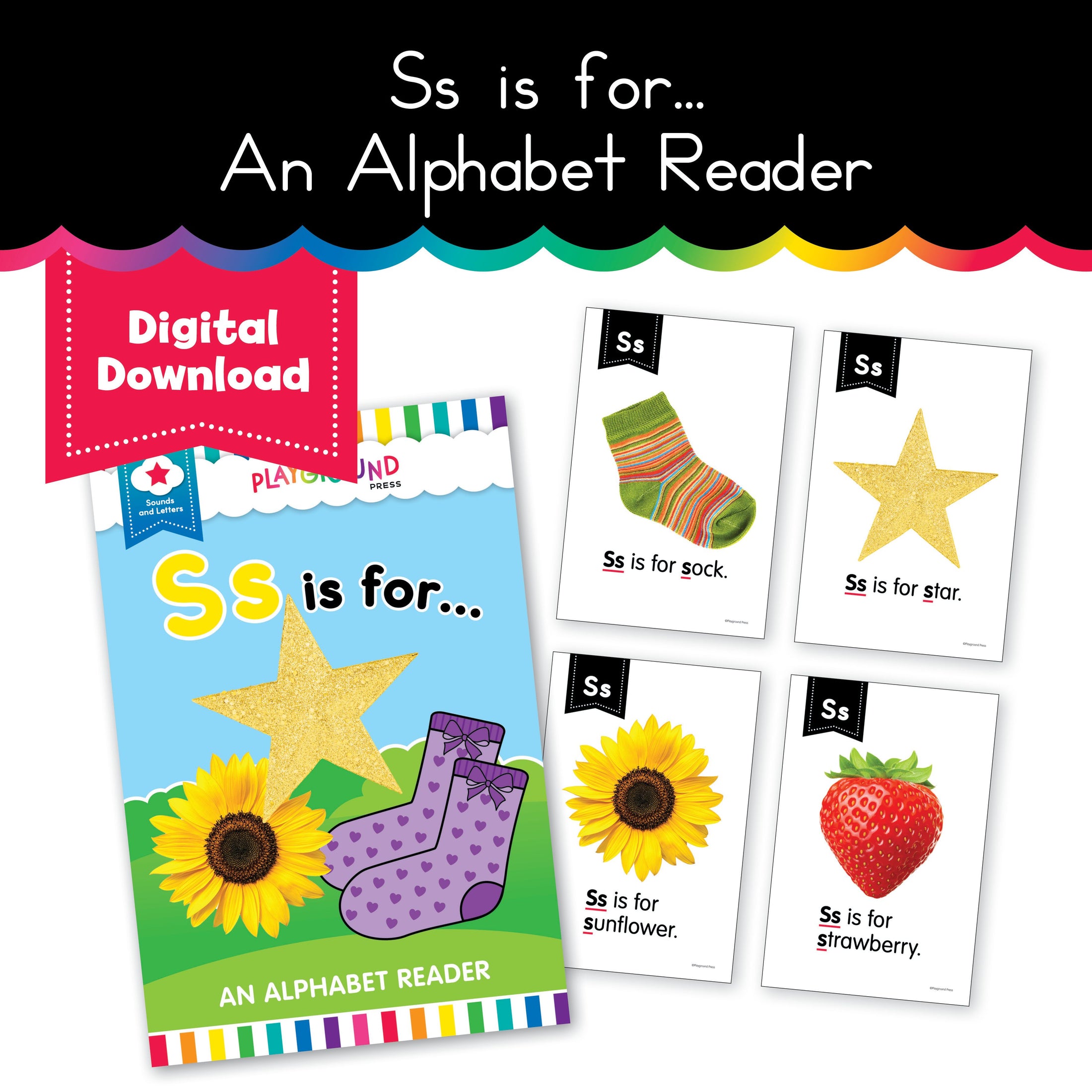 Ss is for...an alphabet reader