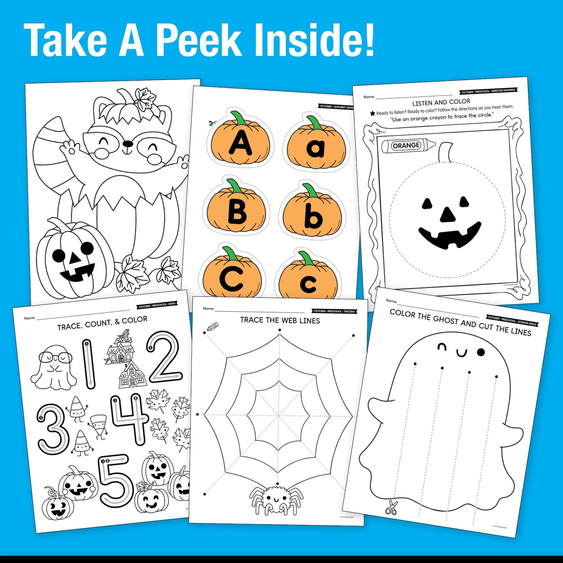 The Big Book of October Learning Preschool