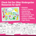 Load image into Gallery viewer, Printable Kindergarten April Daily Reading
