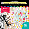 Load image into Gallery viewer, Second Grade September Homeschool Curriculum Bundle
