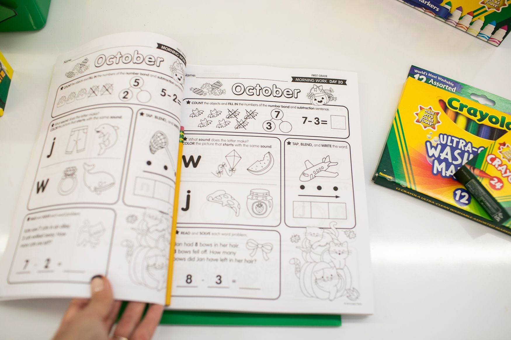 Ultimate Kindergarten October Homeschool Curriculum Unit Bundle