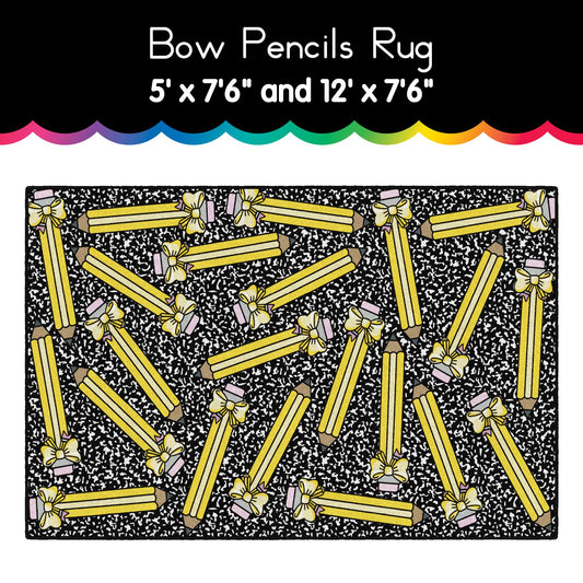 Bow Pencils Rug