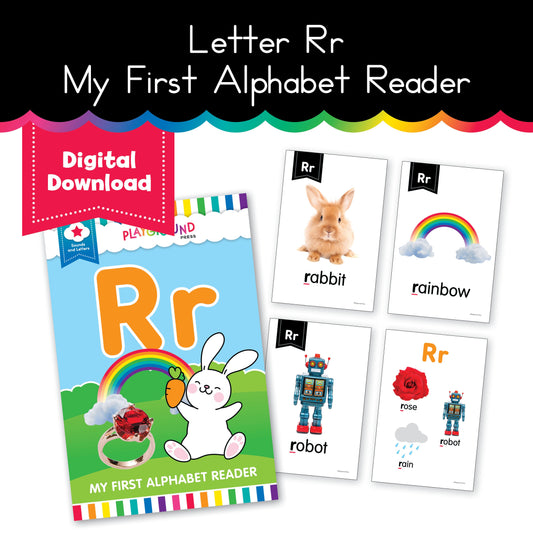 My first alphabet reader letter Rr