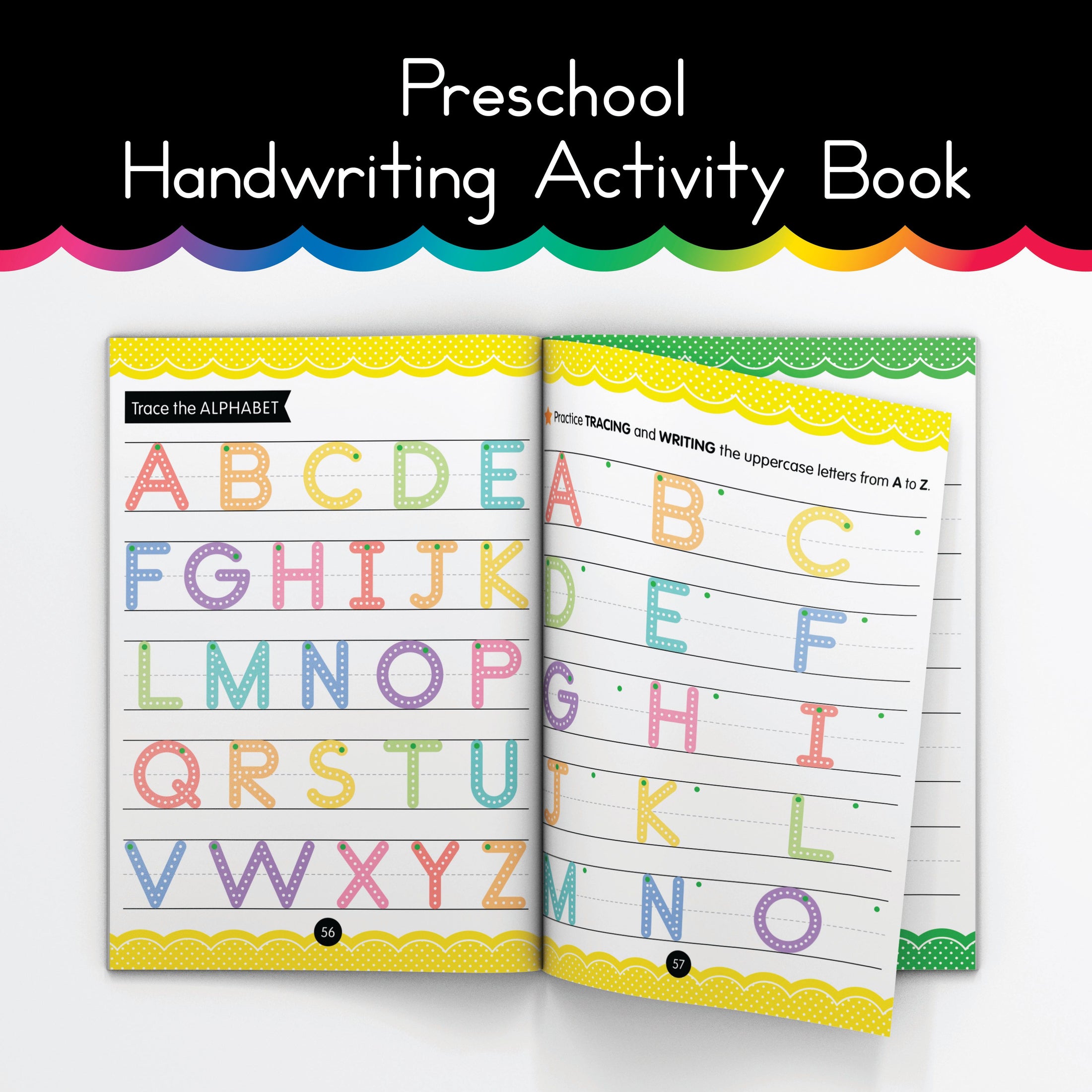 Preschool Handwriting Activity Book