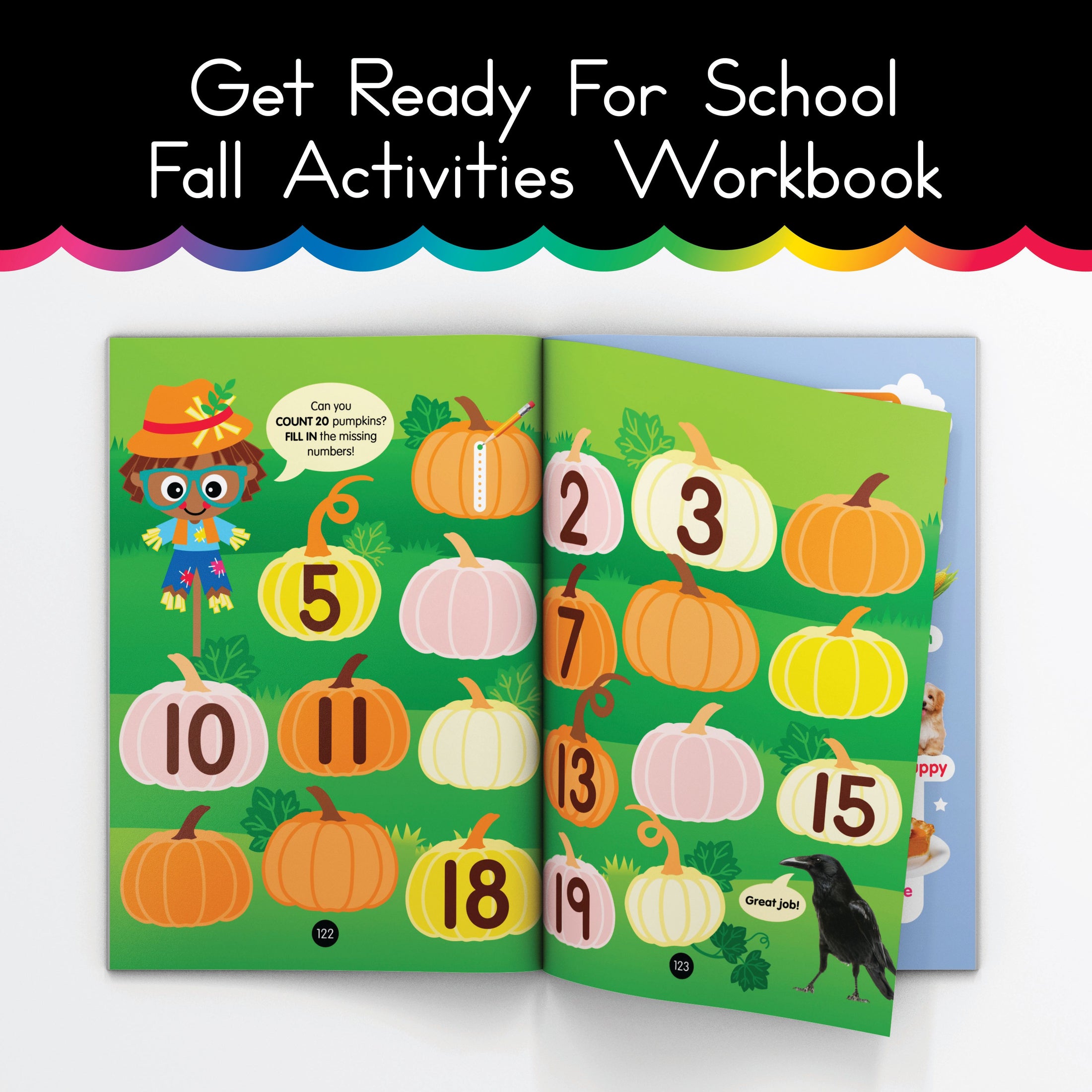 Get Ready for School | Fall Activities Workbook