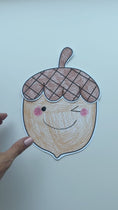 Load and play video in Gallery viewer, Smiley Acorn Fall Craft

