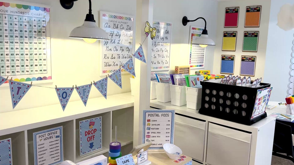 Printable February Dramatic Play Post Office