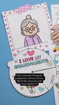 Load and play video in Gallery viewer, Grandparents' Day & Special Person's Day Crafts & Craftivities
