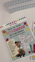 Load and play video in Gallery viewer, Printable Second Grade November Homeschool Curriculum Bundle
