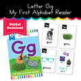 Load image into Gallery viewer, my first alphabet reader letter Gg
