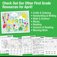 Load image into Gallery viewer, Printable First Grade April Daily Sight Words
