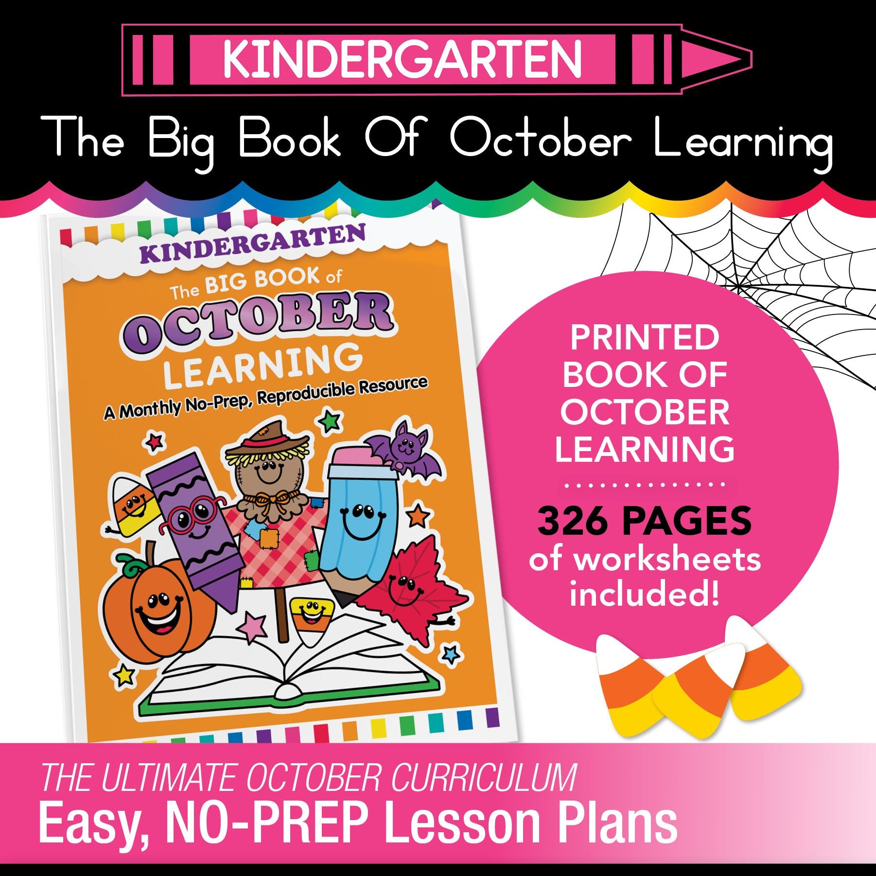 The Big Book of October Learning Kindergarten