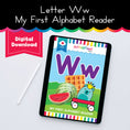 Load image into Gallery viewer, S.T.A.R. Reading: Letter Ww - My First Alphabet Reader
