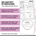 Load image into Gallery viewer, Printable May My Mom Blooms Writing Craftivity

