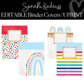 Load image into Gallery viewer, Bright Binder Covers and Spines Printable resource
