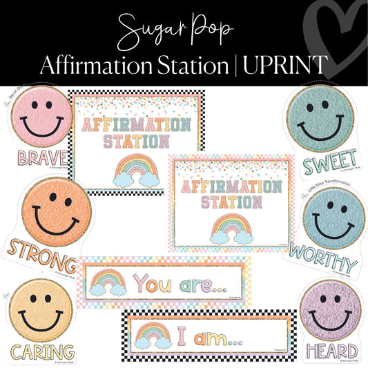 Pastel Affirmation Station 