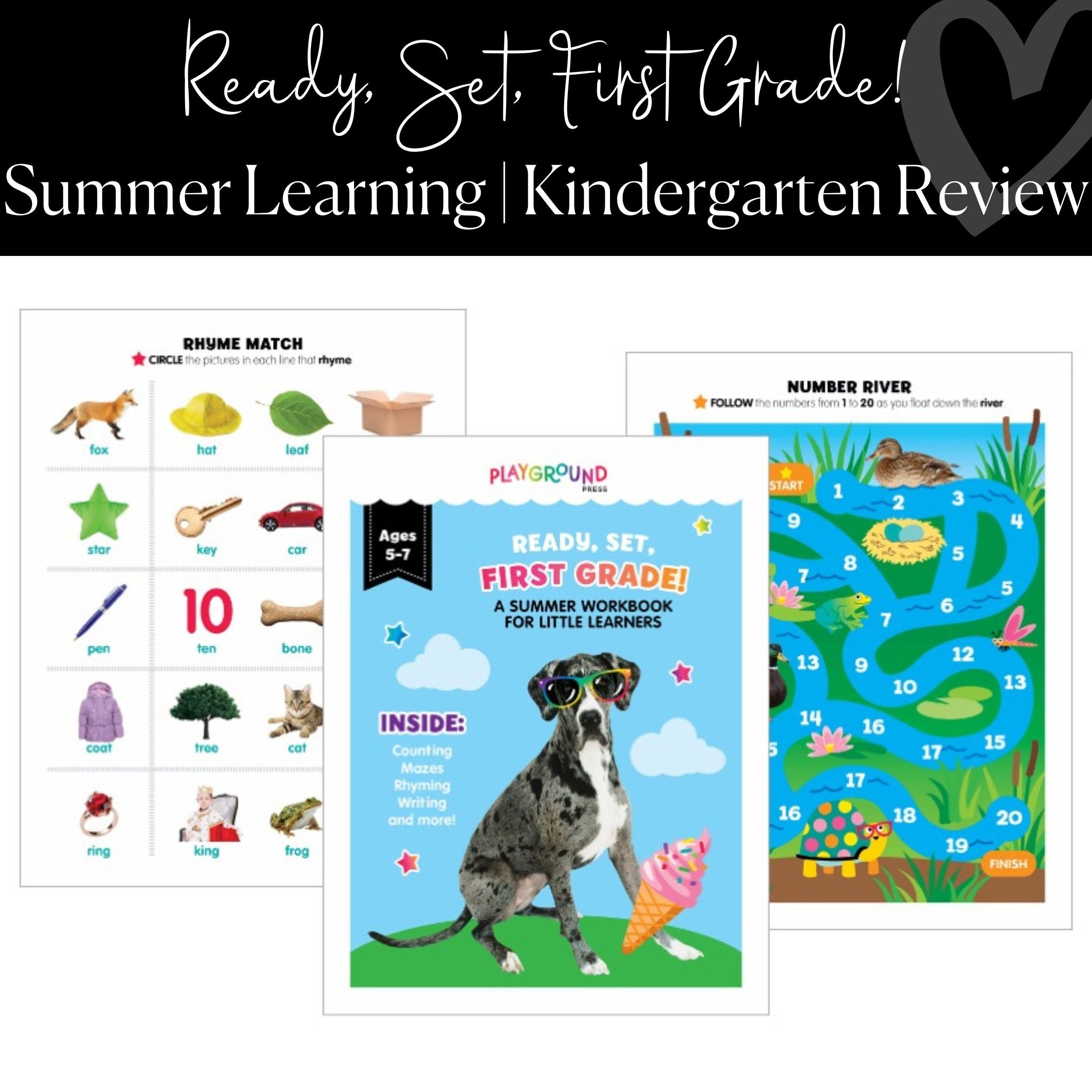 First Grade Printable Summer Activities Workbook 