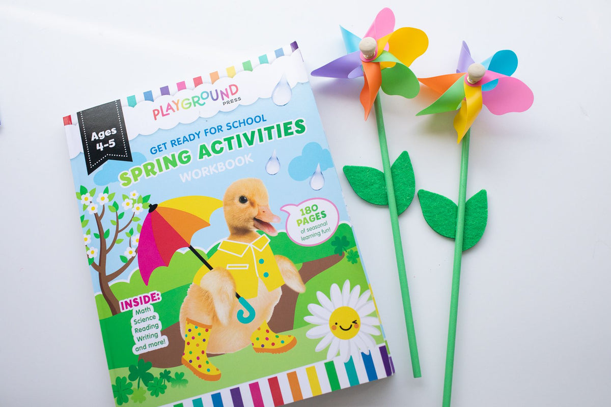 Spring activities workbook