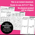 Load image into Gallery viewer, Printable Bridge To First Grade Digital Summer Workbook
