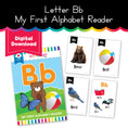 Load image into Gallery viewer, My first alphabet reader letter Bb
