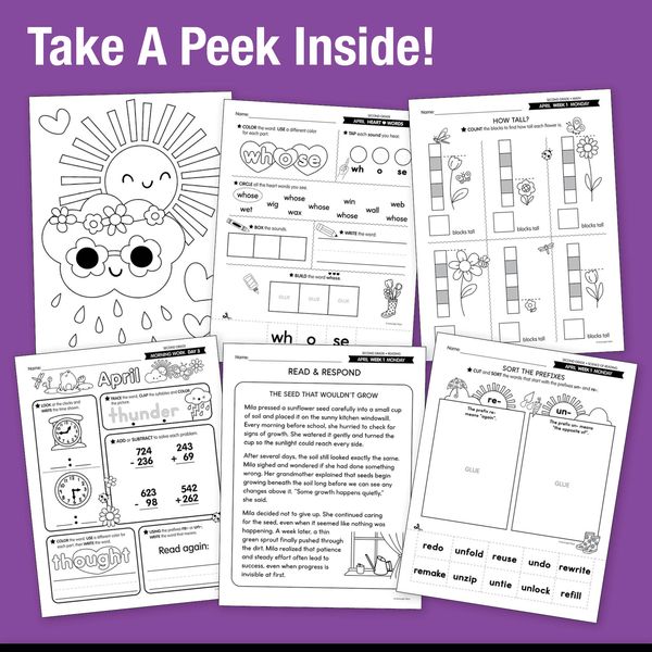 Ultimate Second Grade April Homeschool Curriculum Bundle