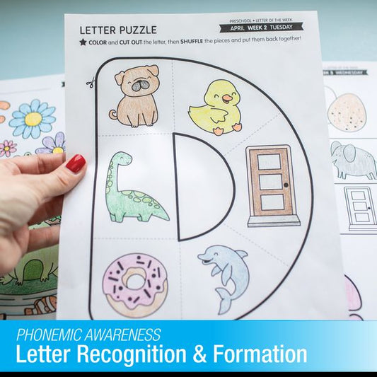 Printable Preschool April Letter of the Week