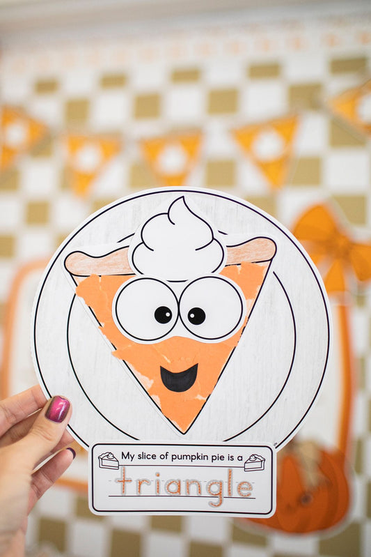 Printable My Slice of Pumpkin Pie Craftivity