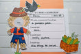 Load image into Gallery viewer, Printable If I Were a Scarecrow Craftivity
