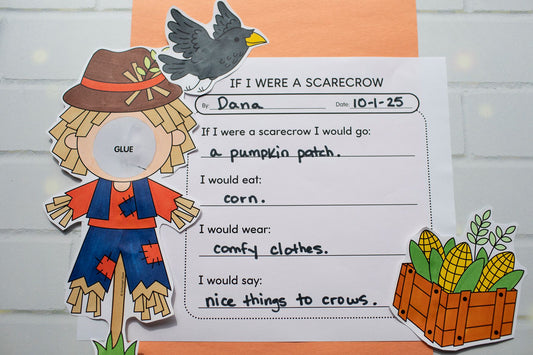 Printable If I Were a Scarecrow Craftivity